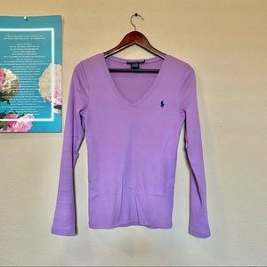 Ralph lauren long-sleeve v-neck polo